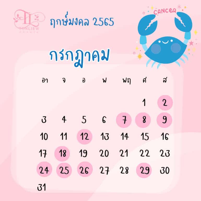 ฤกษ์ศัลยกรรมกรกฎาคม 2567 ส่งเสริมบารมีและโชคลาภ